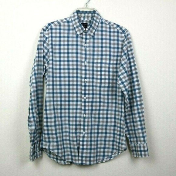 J.CREW Other - J Crew Mens Shirt Long Sleeve Button Down Plaid S